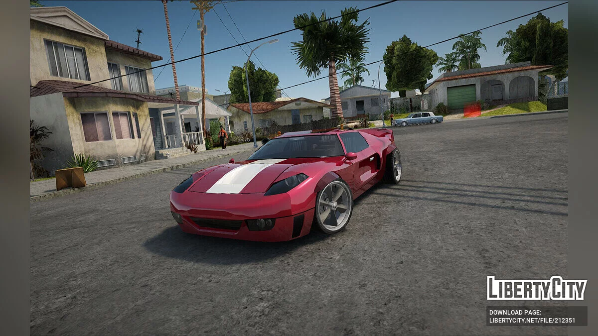 Bullet Ford GT / GTA San Andreas