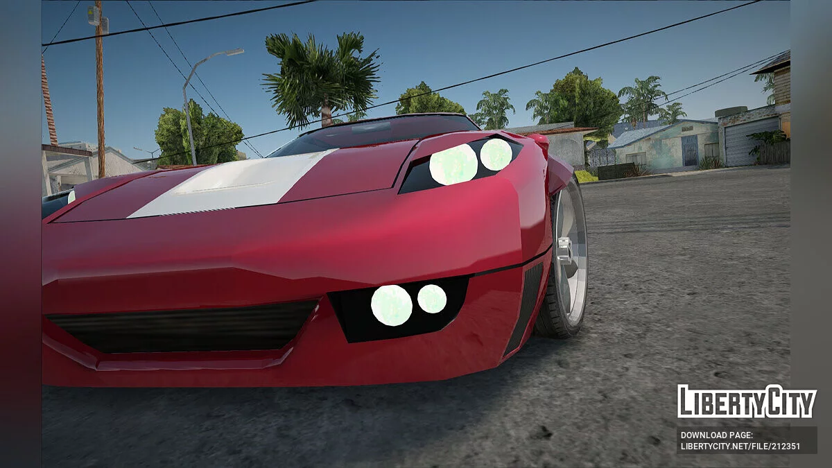 Bullet Ford GT / GTA San Andreas