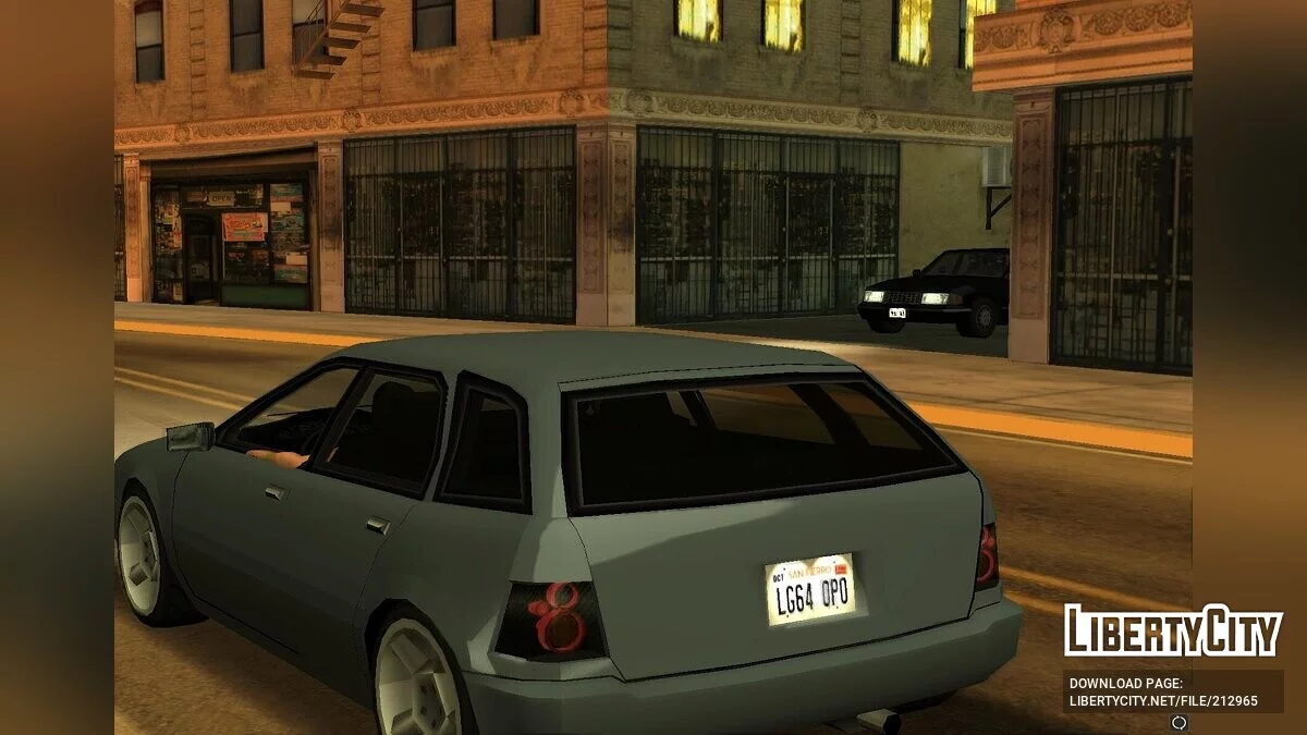 سيارة FBI من Liberty City Stories / جي تي إيه سان أندرياس