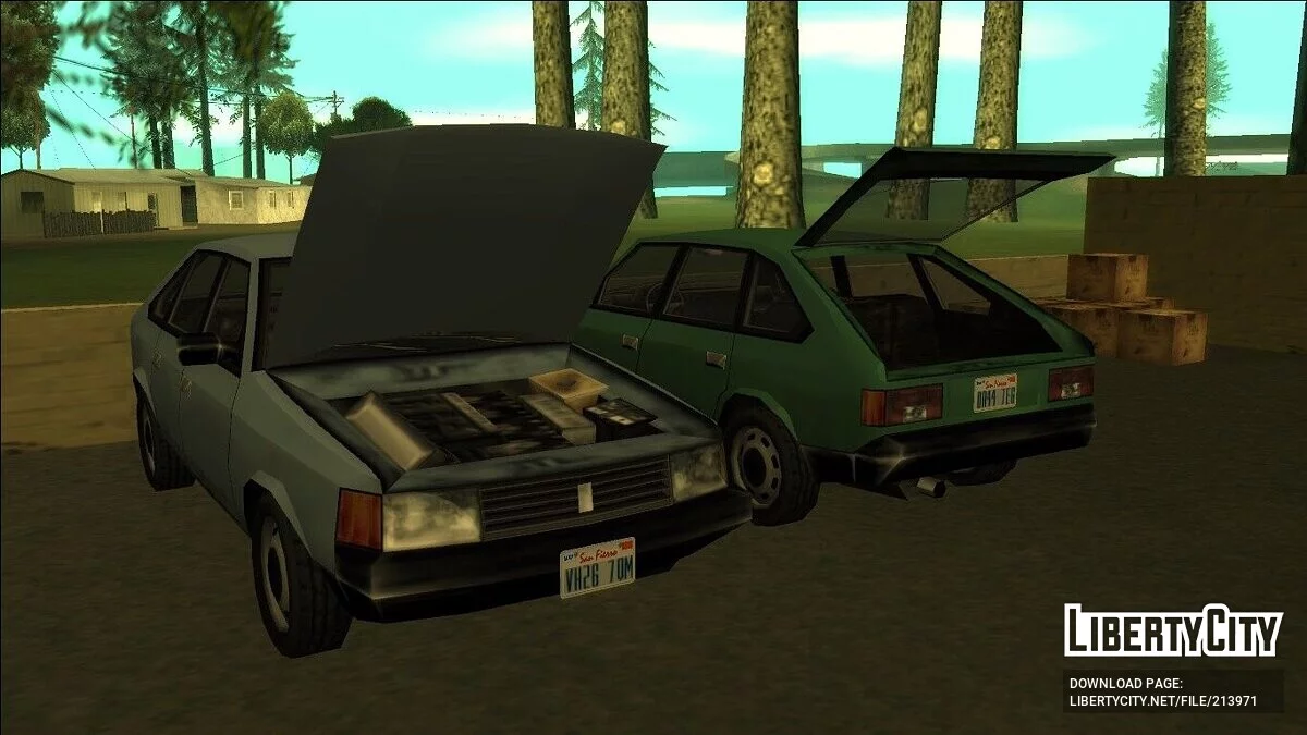 '86 Rune Yozhik [Styl SA | Dodatek] / GTA San Andreas