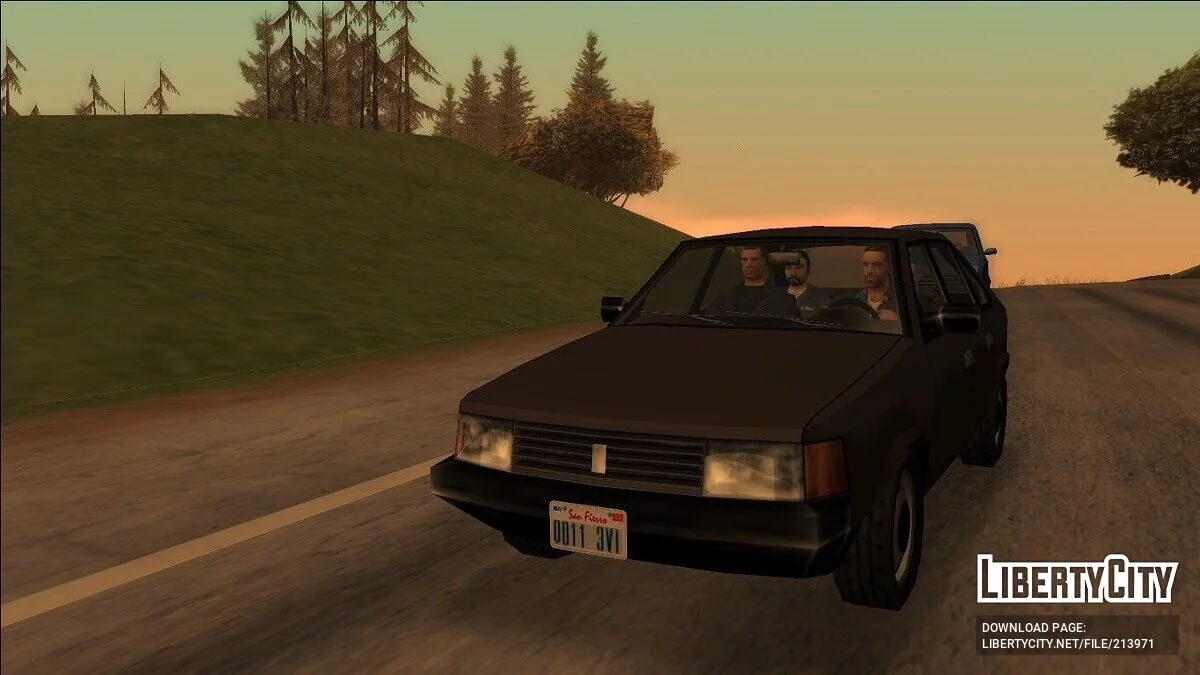 '86 Rune Yozhik [Styl SA | Dodatek] / GTA San Andreas