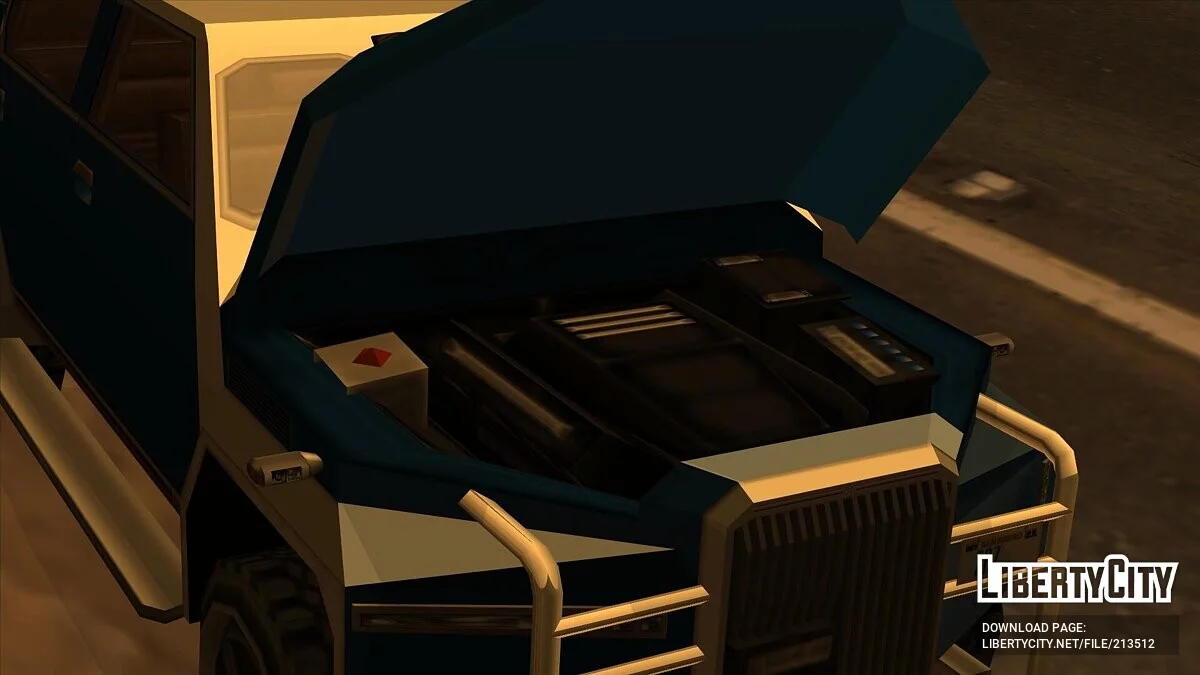 Cyberpunk 2077'den Chevillon Emperor 620 Ragnar / GTA San Andreas