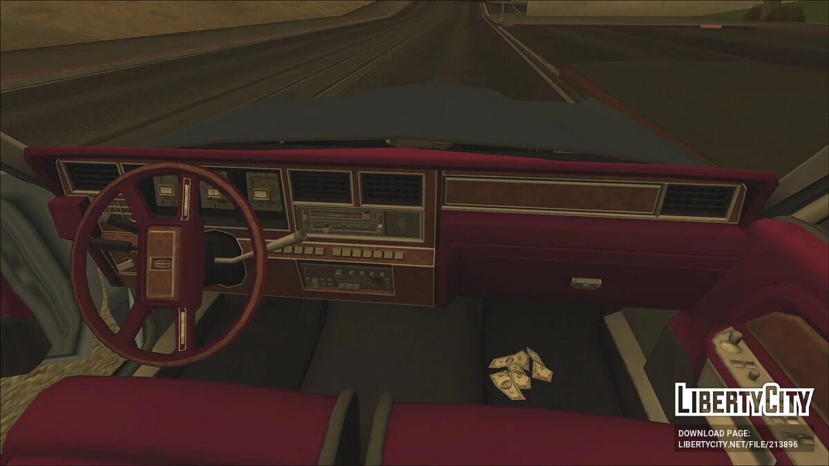 Lincoln Town Car 1987 / GTA San Andreas