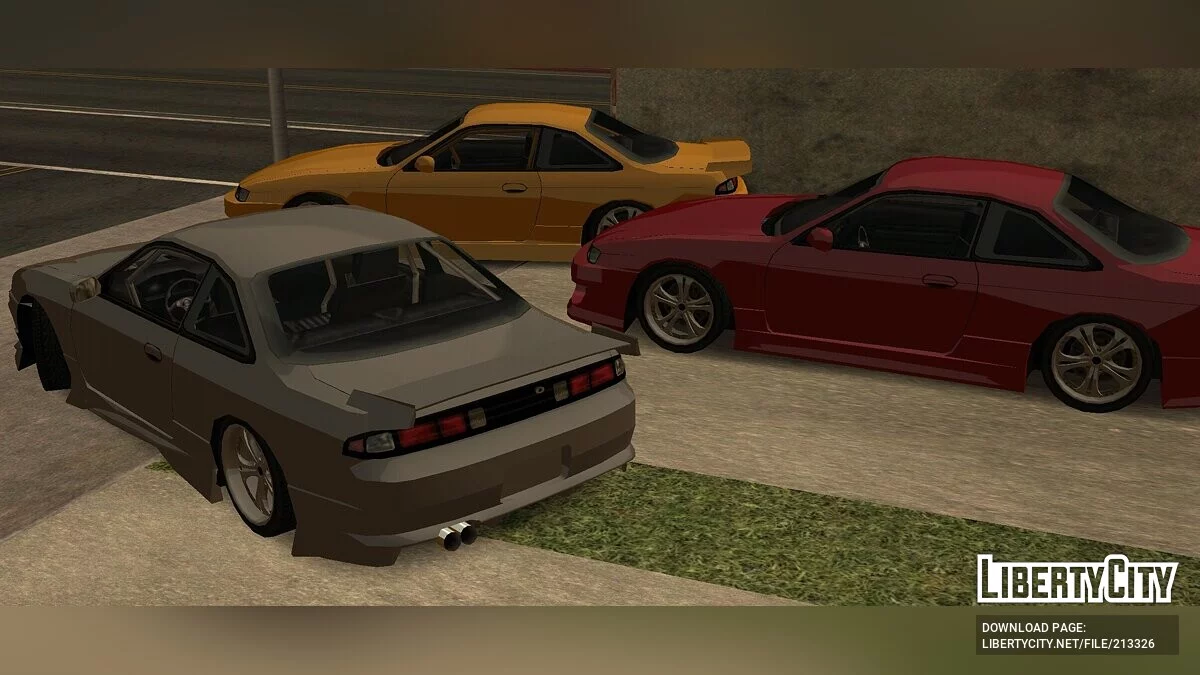 نيسان سيلفيا S14 قابل للتعديل / جي تي إيه سان أندرياس