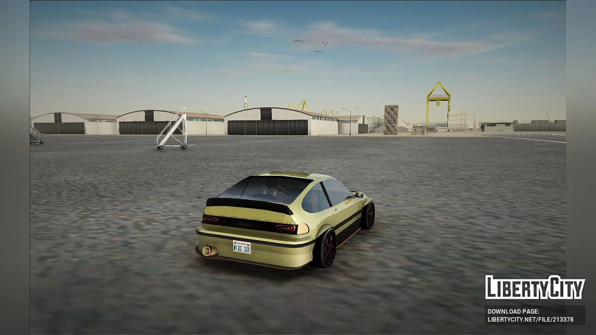 Honda CRX Tuned / جي تي إيه سان أندرياس