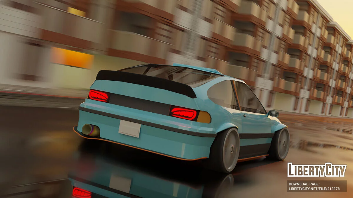 Honda CRX Tuned / جي تي إيه سان أندرياس