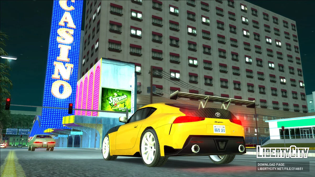 '20 Toyota GR Supra (Styl SA + Dodatek) / GTA San Andreas