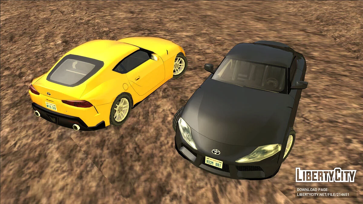 '20 Toyota GR Supra (Styl SA + Dodatek) / GTA San Andreas