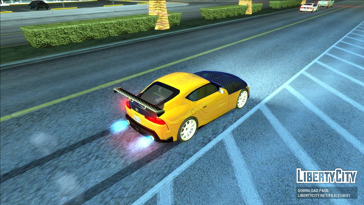 '20 Toyota GR Supra (Styl SA + Dodatek) / GTA San Andreas