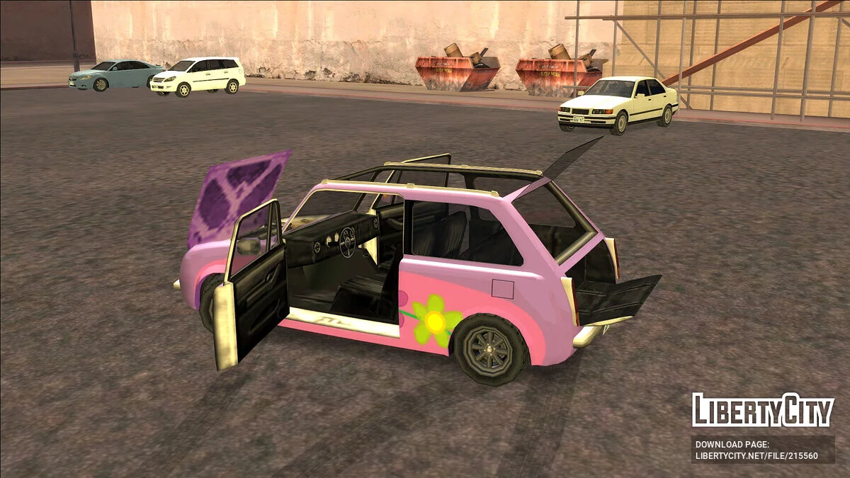 '89 Annis Cerise (SA Style + Livery Support) / GTA San Andreas