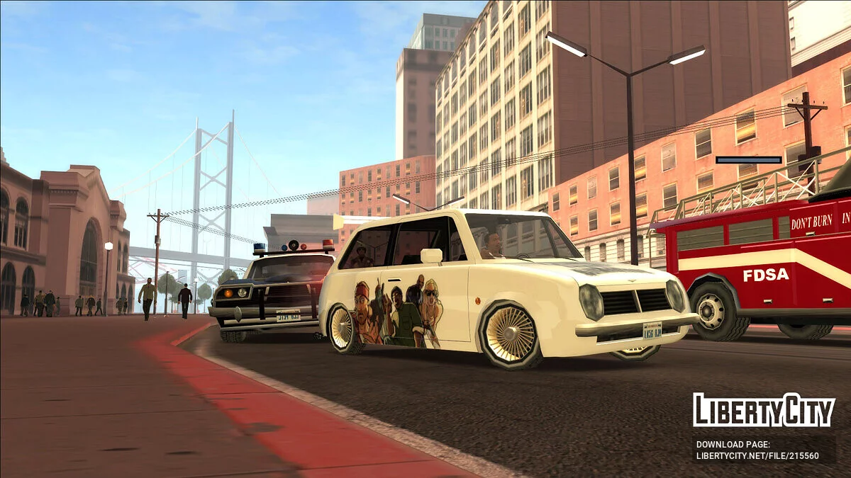 '89 Annis Cerise (SA Style + Livery Support) / GTA San Andreas