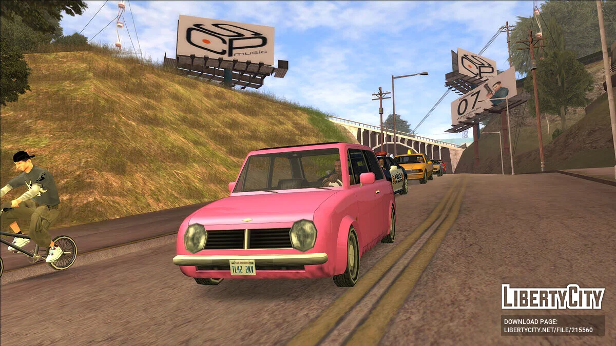 '89 Annis Cerise (SA Style + Livery Support) / GTA San Andreas
