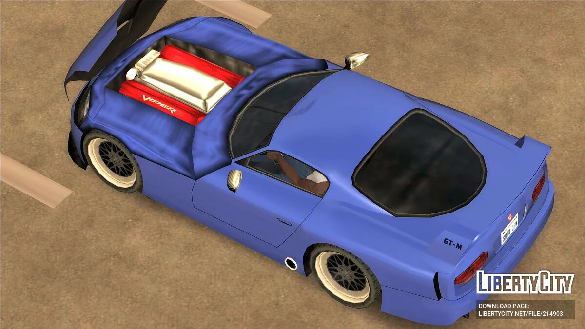 Кастомний Dodge Viper SRT 10 [SA Style - Addon] / GTA San Andreas