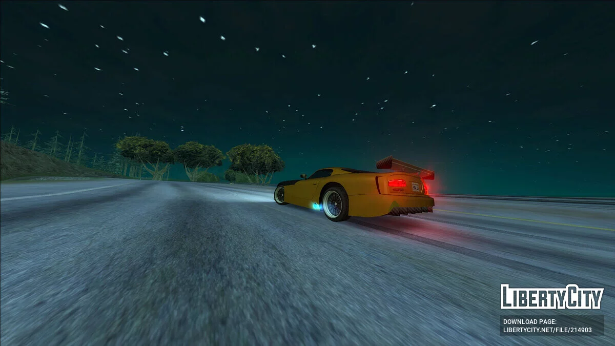 Кастомний Dodge Viper SRT 10 [SA Style - Addon] / GTA San Andreas