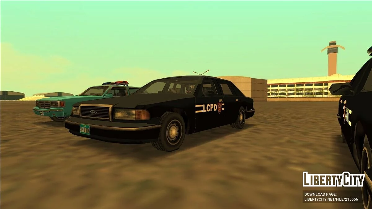 Colección atmosférica de coches de policía de Liberty City / GTA San Andreas