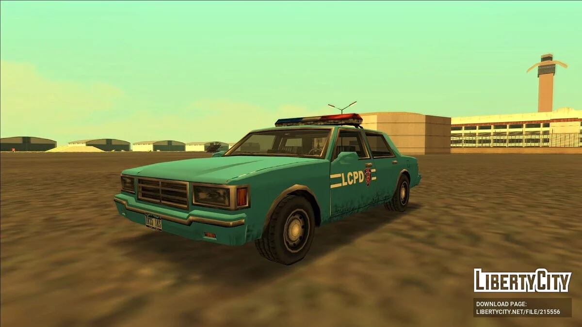 Colección atmosférica de coches de policía de Liberty City / GTA San Andreas