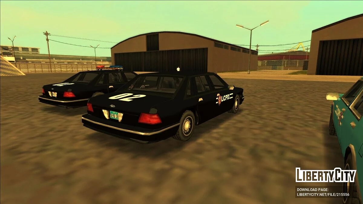Colección atmosférica de coches de policía de Liberty City / GTA San Andreas