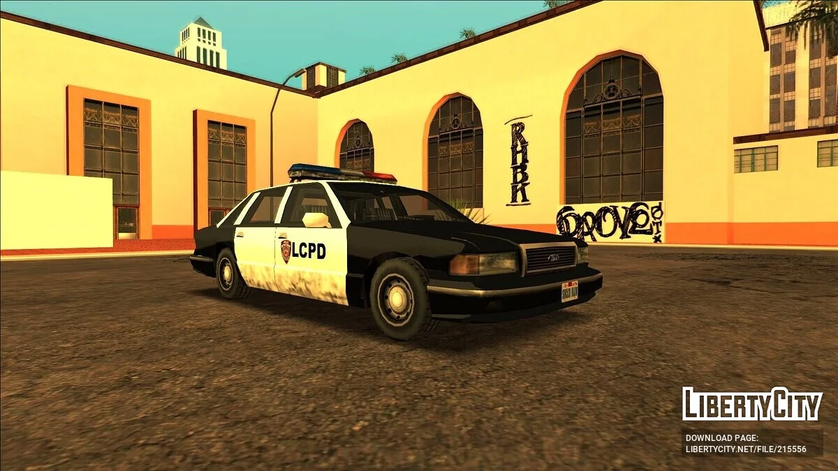 Colección atmosférica de coches de policía de Liberty City / GTA San Andreas