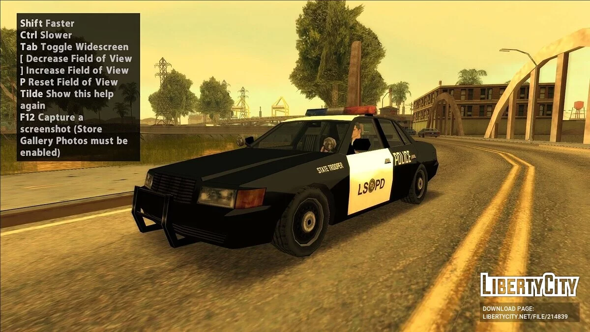 Polis Araçları Koleksiyonu / GTA San Andreas