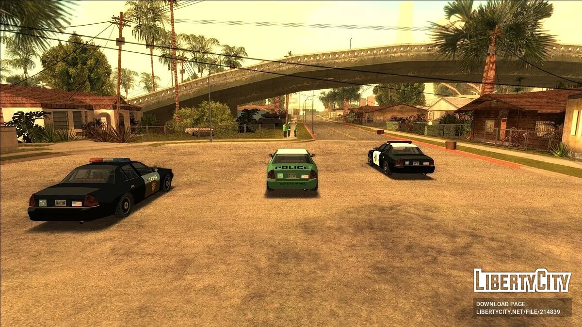 Polis Araçları Koleksiyonu / GTA San Andreas