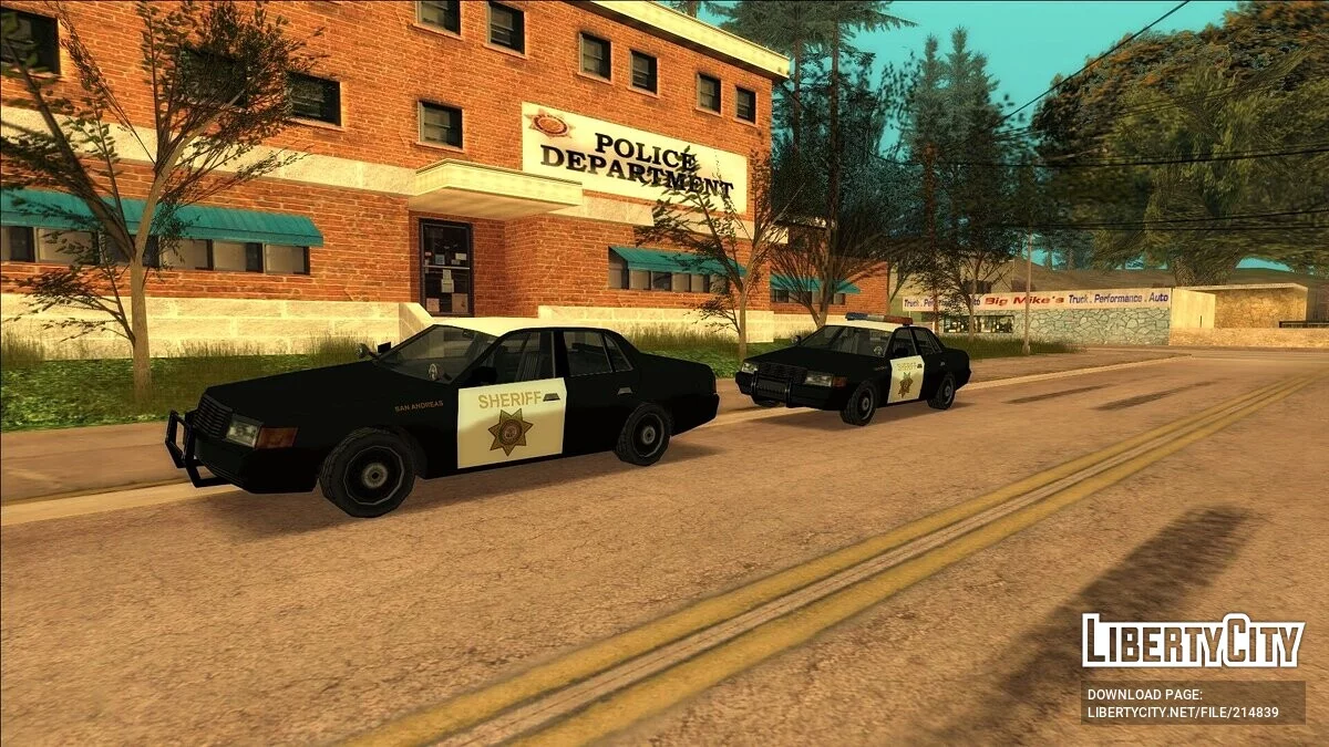 Polis Araçları Koleksiyonu / GTA San Andreas