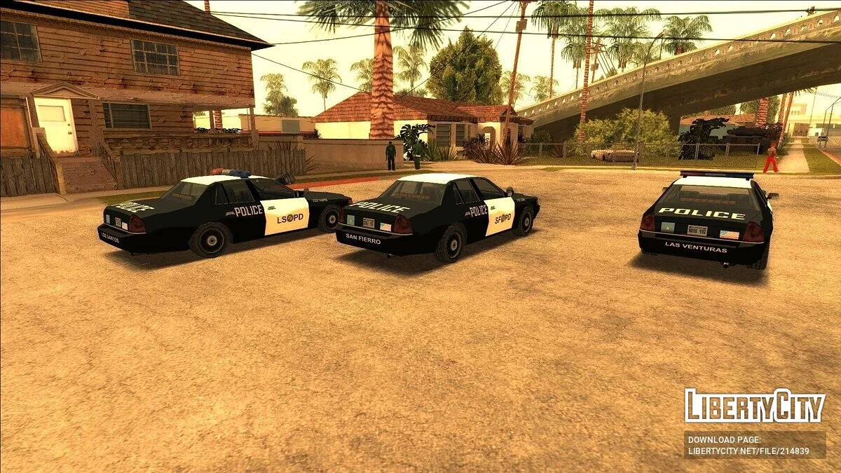 Polis Araçları Koleksiyonu / GTA San Andreas
