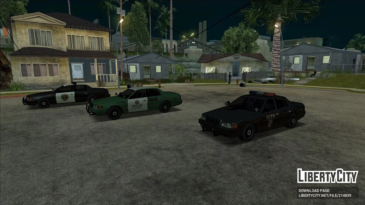 Polis Araçları Koleksiyonu / GTA San Andreas