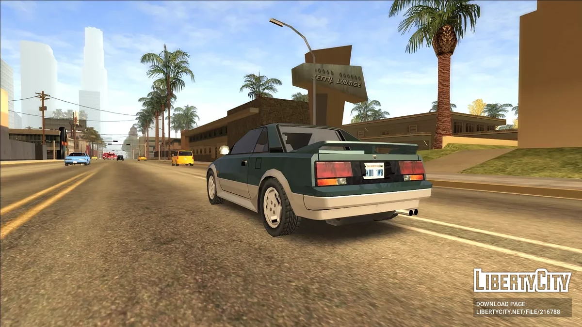 '89 Toyota MR2 (AW11) [SA Style] / GTA San Andreas