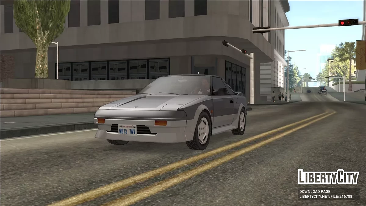 '89 Toyota MR2 (AW11) [SA Style] / GTA San Andreas