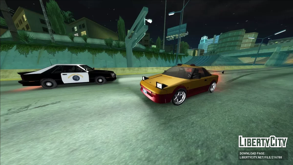 '89 Toyota MR2 (AW11) [SA Style] / GTA San Andreas