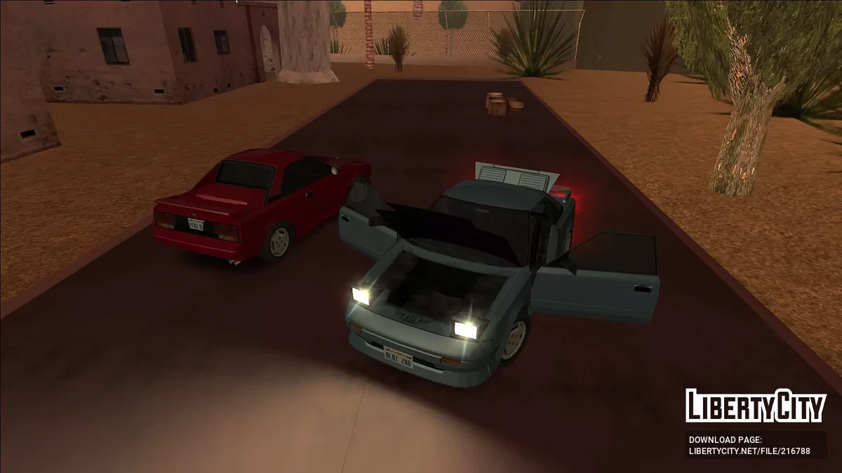 '89 Toyota MR2 (AW11) [SA Style] / GTA San Andreas