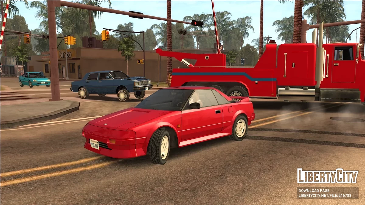 '89 Toyota MR2 (AW11) [SA Style] / GTA San Andreas