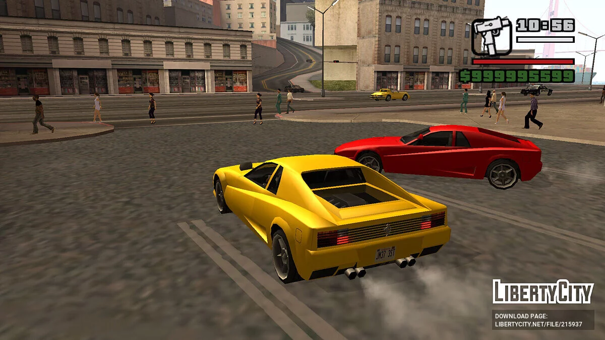 Ferrari Testarossa (SA Style) / GTA San Andreas