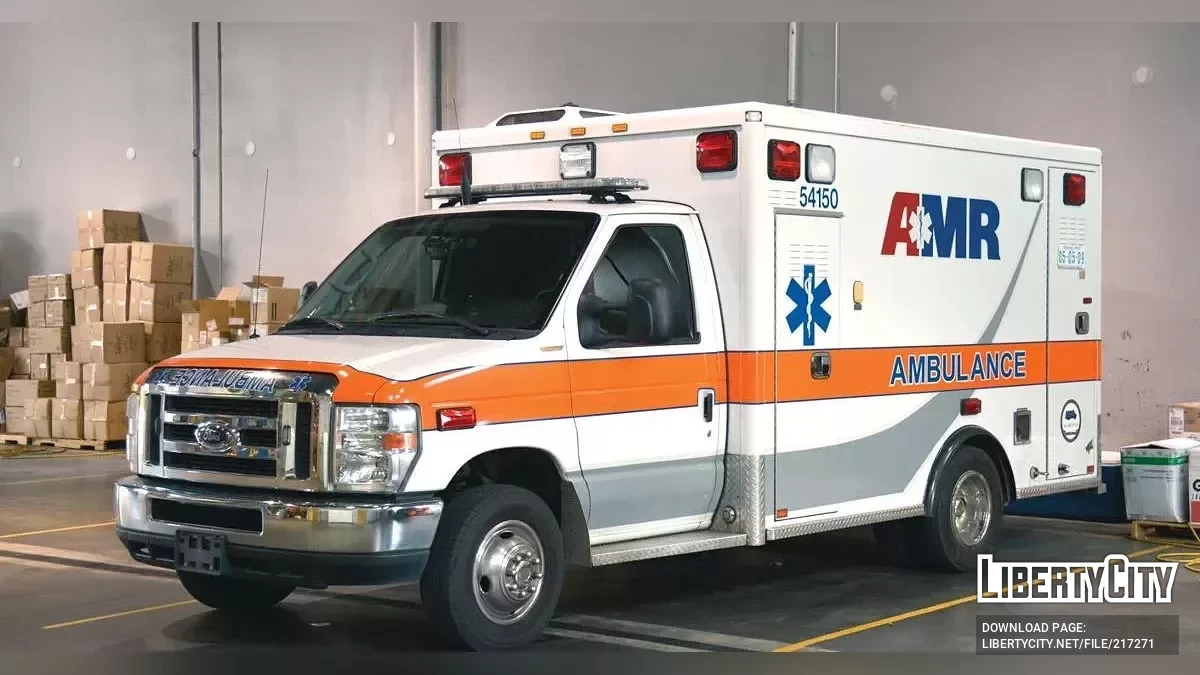 New Ambulance SAMS 1992 / GTA San Andreas