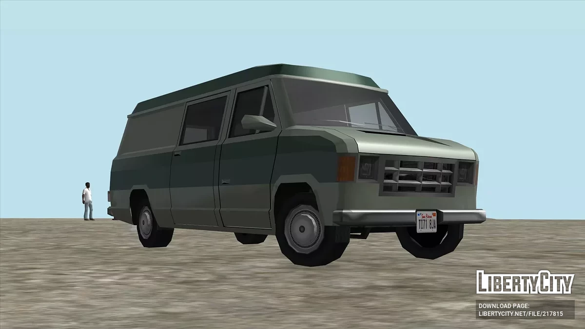 Burrito XL Camper Van (Edit) / GTA San Andreas