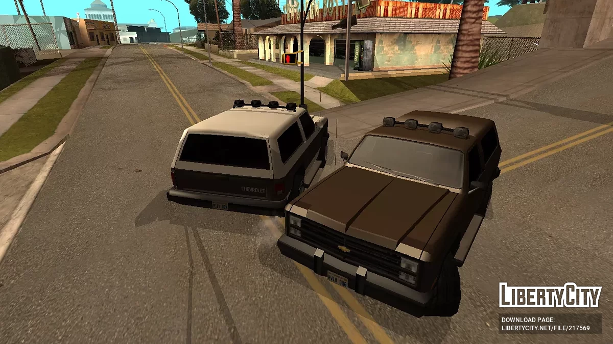 Koleksi transportasi dalam SA-style dari Studio_TourerV / GTA San Andreas