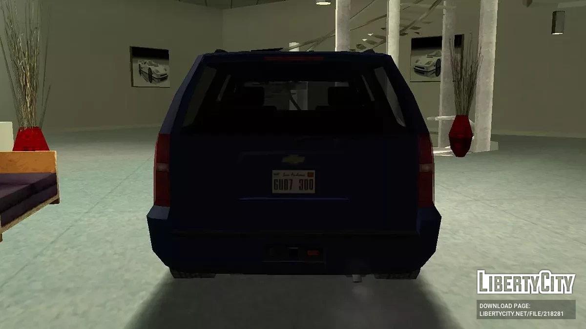 2008 Chevrolet Tahoe LT Lowpoly / GTA San Andreas
