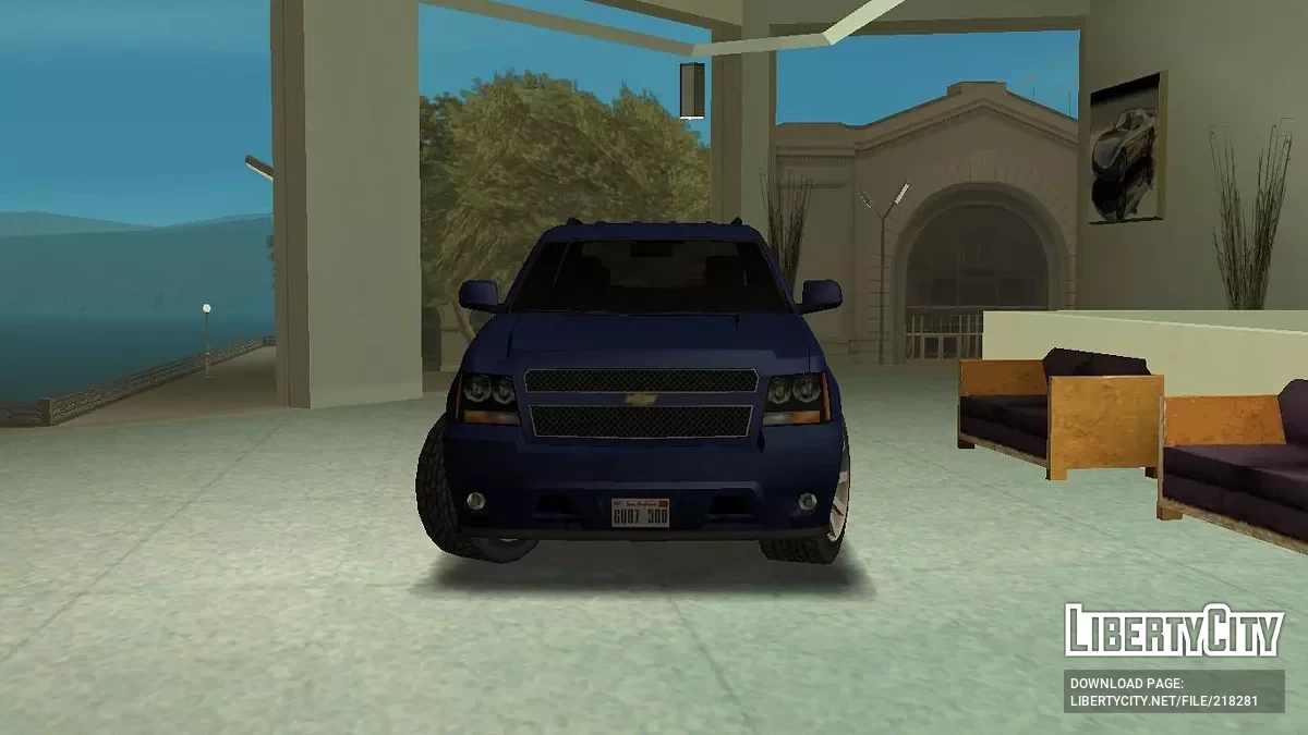 2008 Chevrolet Tahoe LT Lowpoly / GTA San Andreas
