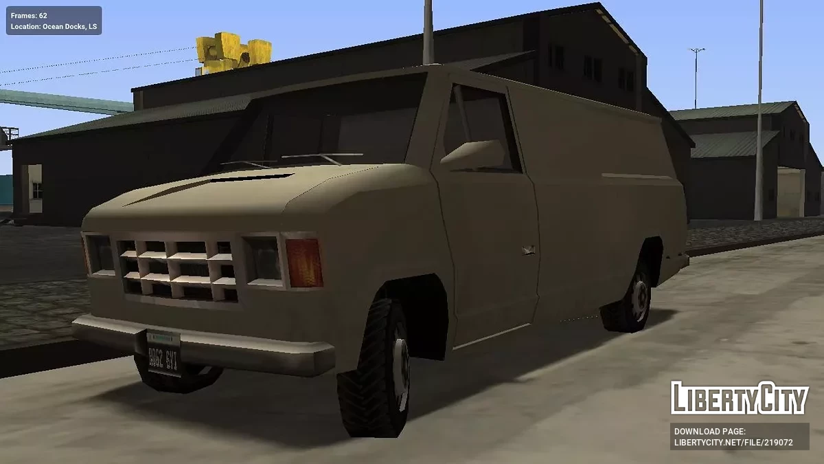 Nowa furgonetka - Cywilna "San News" / GTA San Andreas