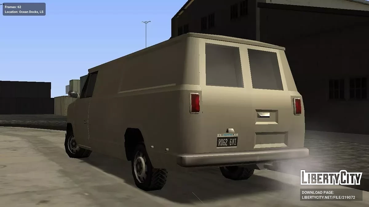 Nowa furgonetka - Cywilna "San News" / GTA San Andreas