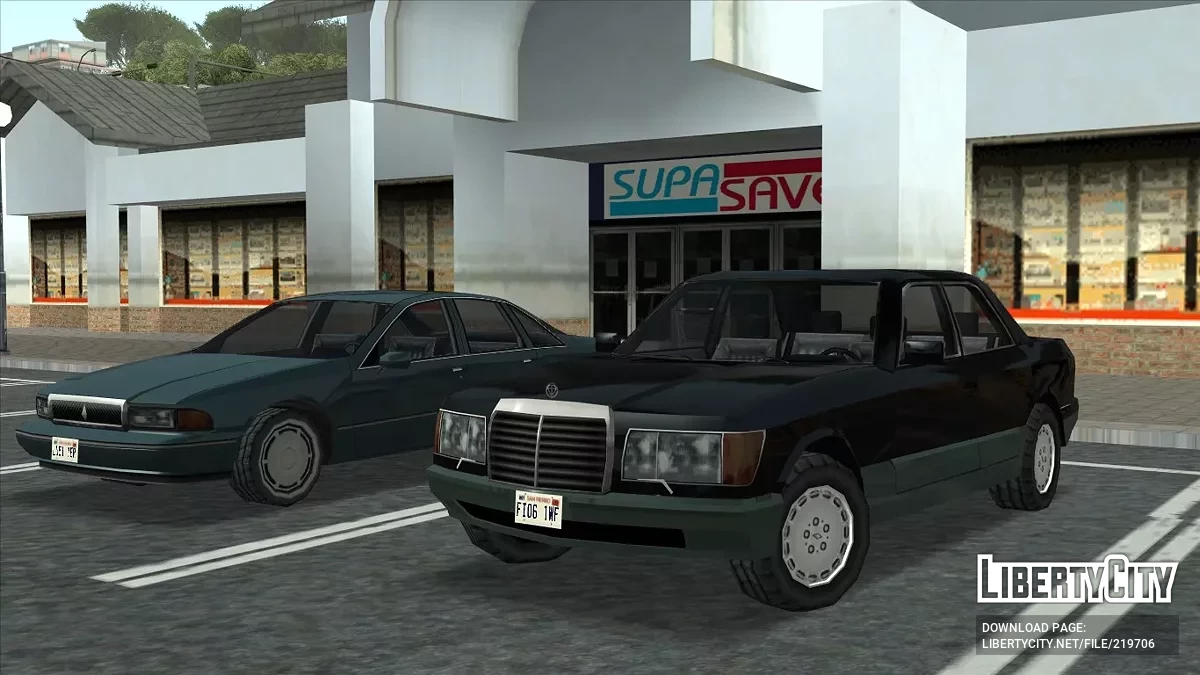 Benefactor Schafter '89 / GTA San Andreas