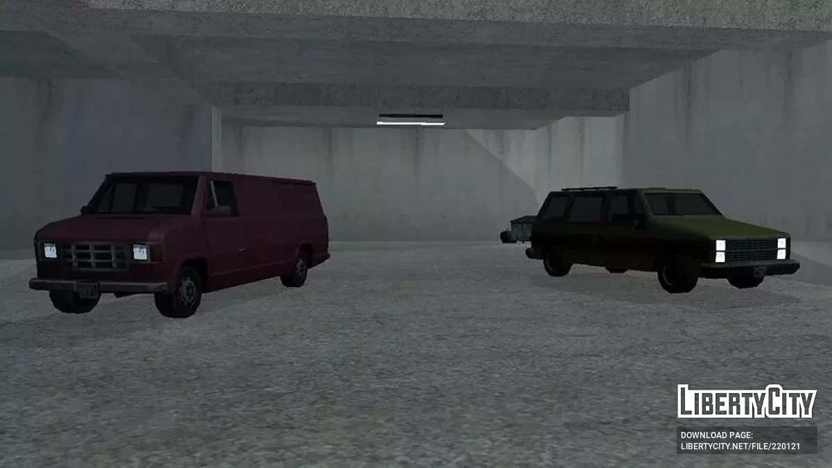 Bravado Grand Minivan (1984 Dodge Caravan) / GTA San Andreas