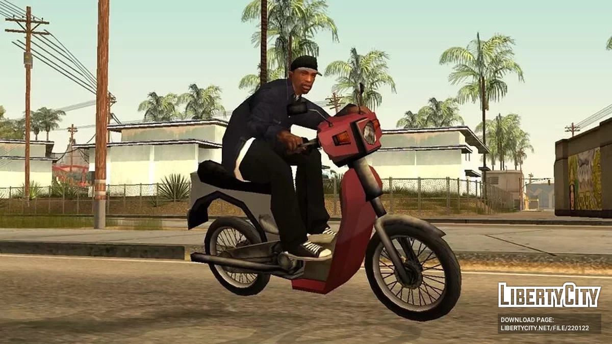 Dinka Ventoso (Honda Super Cub) / GTA San Andreas