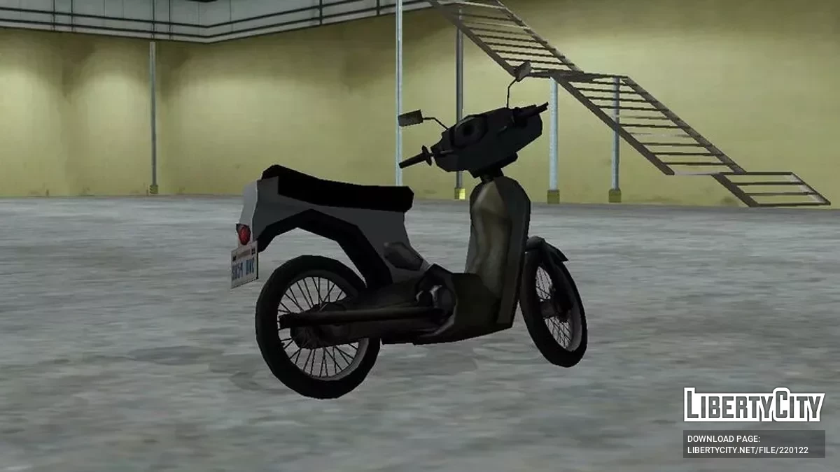 Dinka Ventoso (Honda Super Cub) / GTA San Andreas