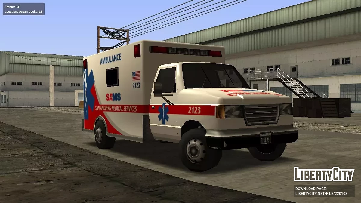 SAMS Ambulance (AMR Parody) / GTA San Andreas