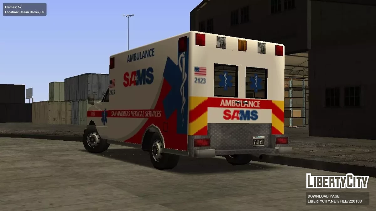 SAMS Ambulance (AMR Parody) / GTA San Andreas