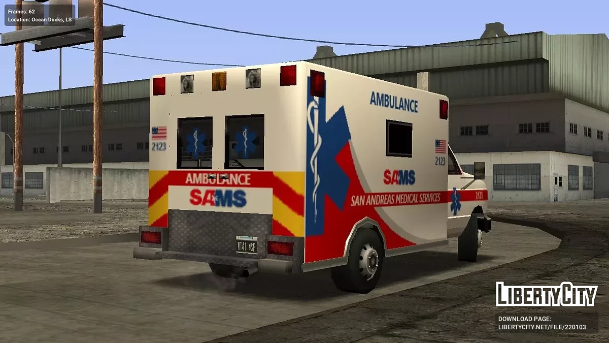 SAMS Ambulance (AMR Parody) / GTA San Andreas