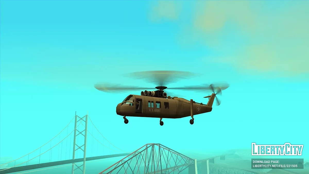 H-62 Quapaw de Just Cause 2 / GTA San Andreas