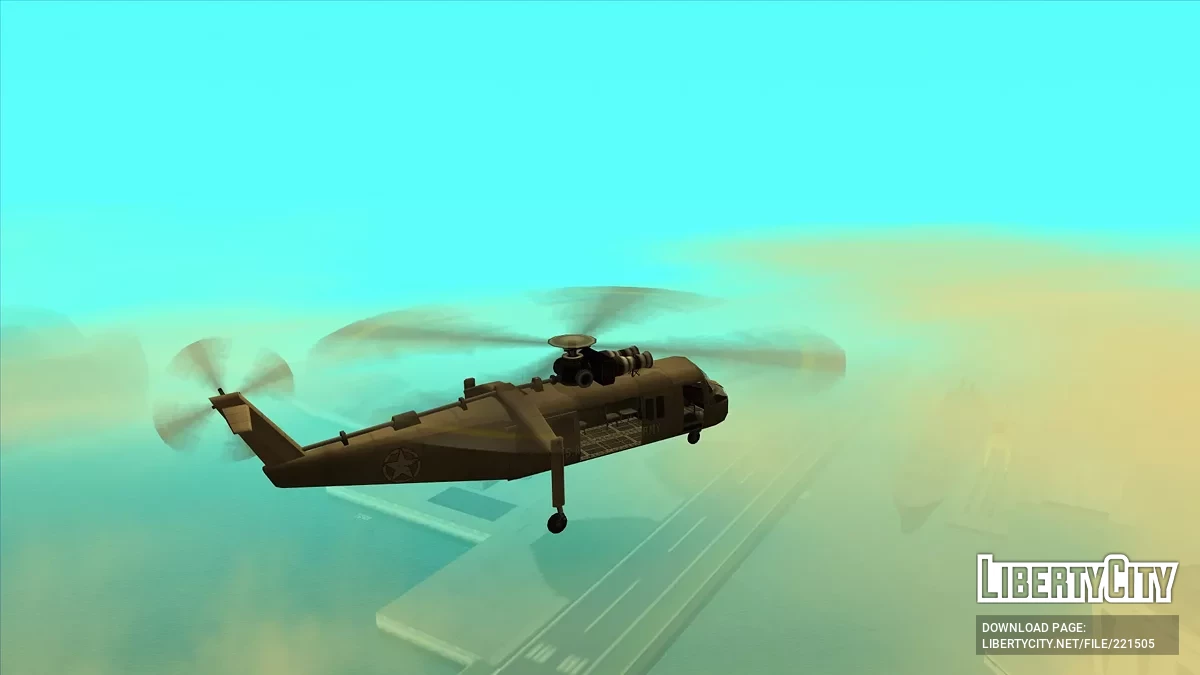 H-62 Quapaw de Just Cause 2 / GTA San Andreas