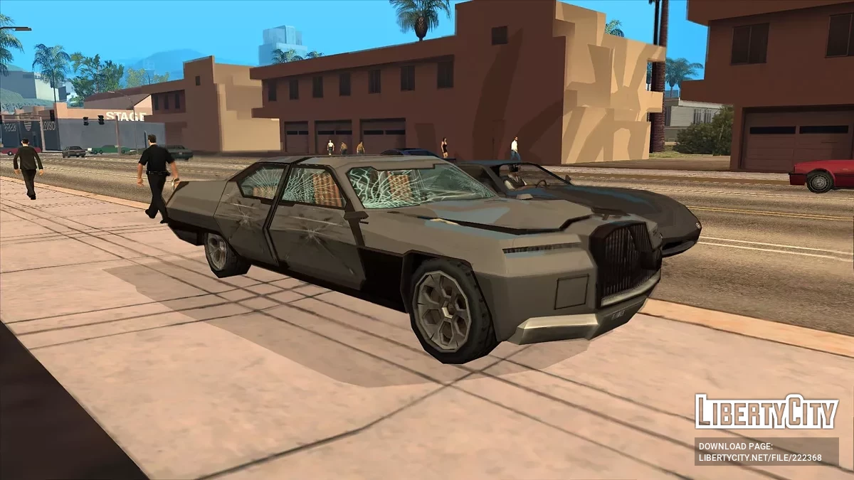 Chevillon Thrax 388 Jefferson de Cyberpunk 2077 / GTA San Andreas